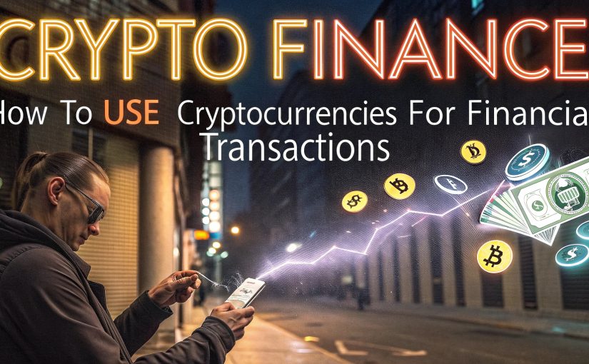 Crypto Finance: How to Use Cryptocurrencies for Financial Transactions